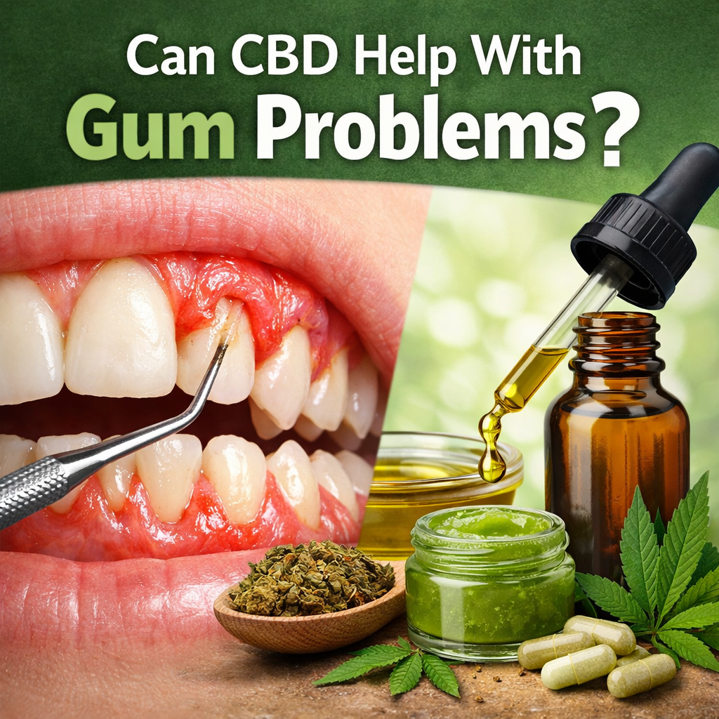 Can CBD Help With Gum Problems ?