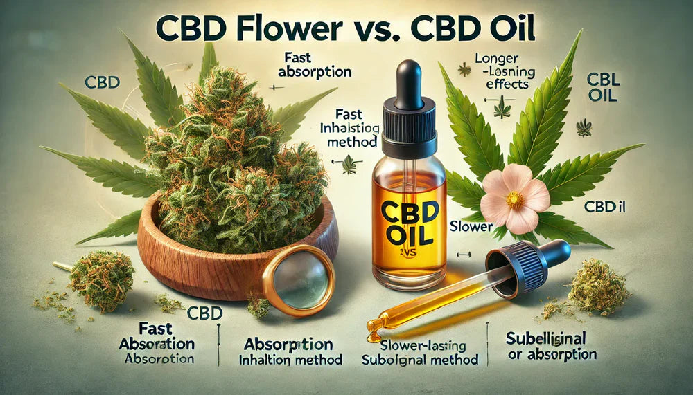 Exploring the Anti-Inflammatory Properties of CBD Flower and CBD Oil