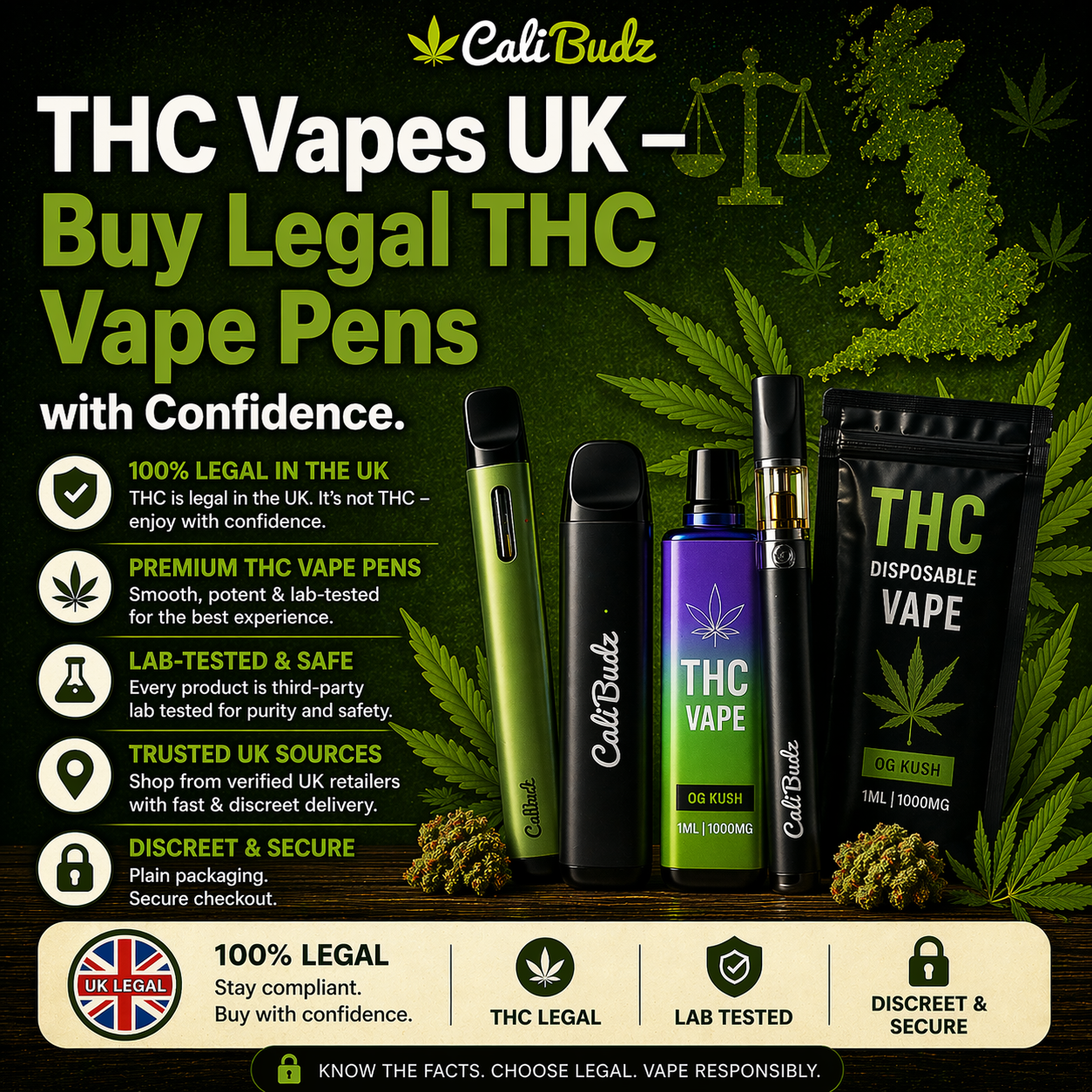 THC Vapes UK — Buy Legal THC Vape Pens | CaliBudz