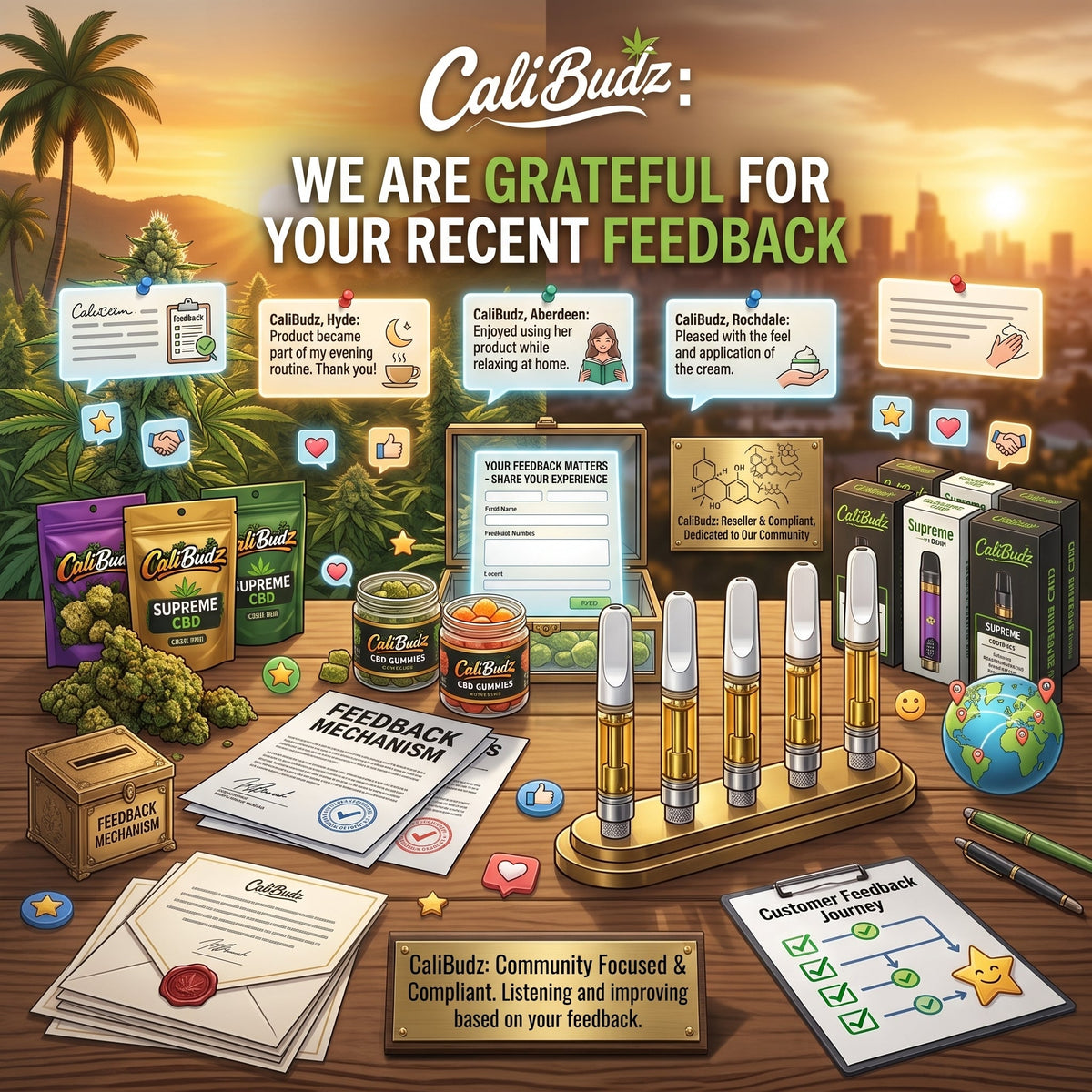 Thank You for Your Recent Feedback