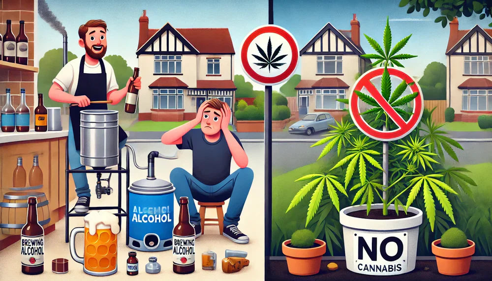 Why Can I Brew My Own Alcohol But Not Grow My Own Cannabis In The UK?