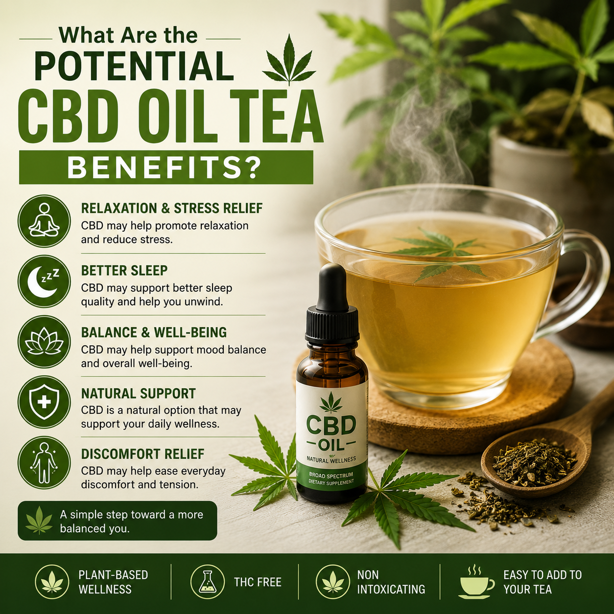 What Are the Potential CBD Oil Tea Benefits?