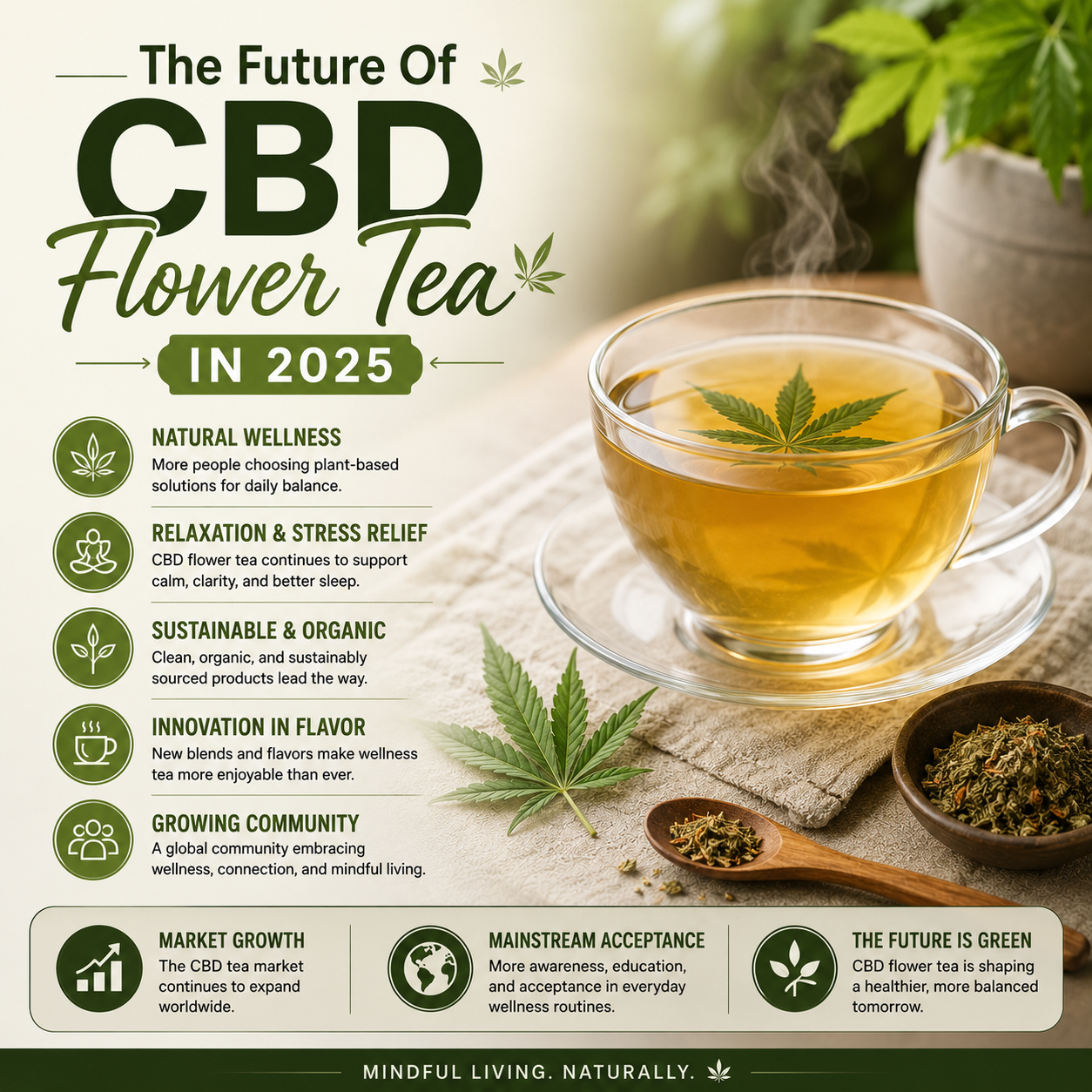 The Future Of CBD Flower Tea In 2025