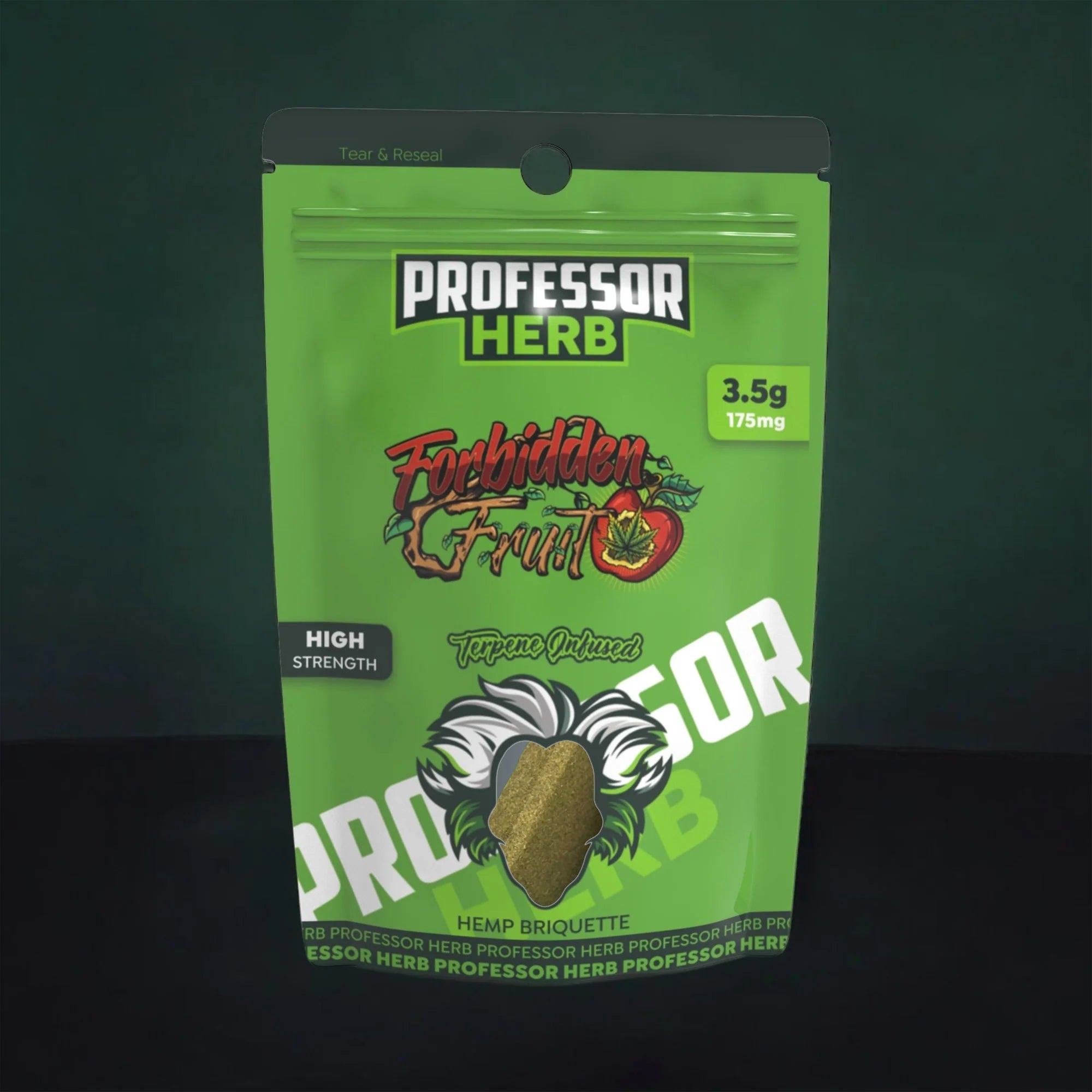 Professor Herb Hemp Briquette Hash (3.5g)
