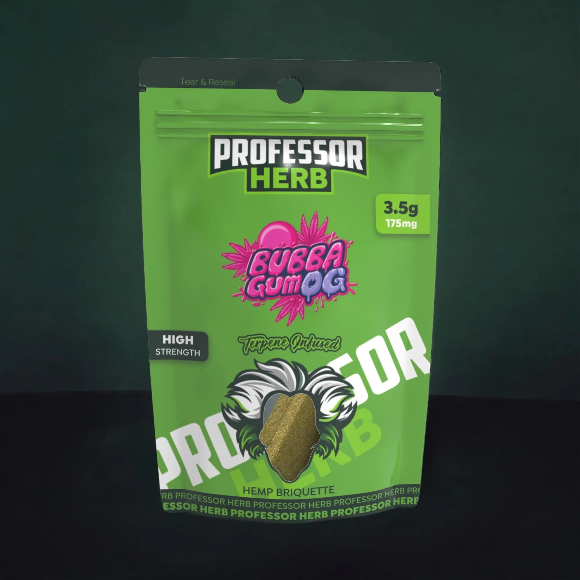 Professor Herb Hemp Briquette Hash (3.5g)
