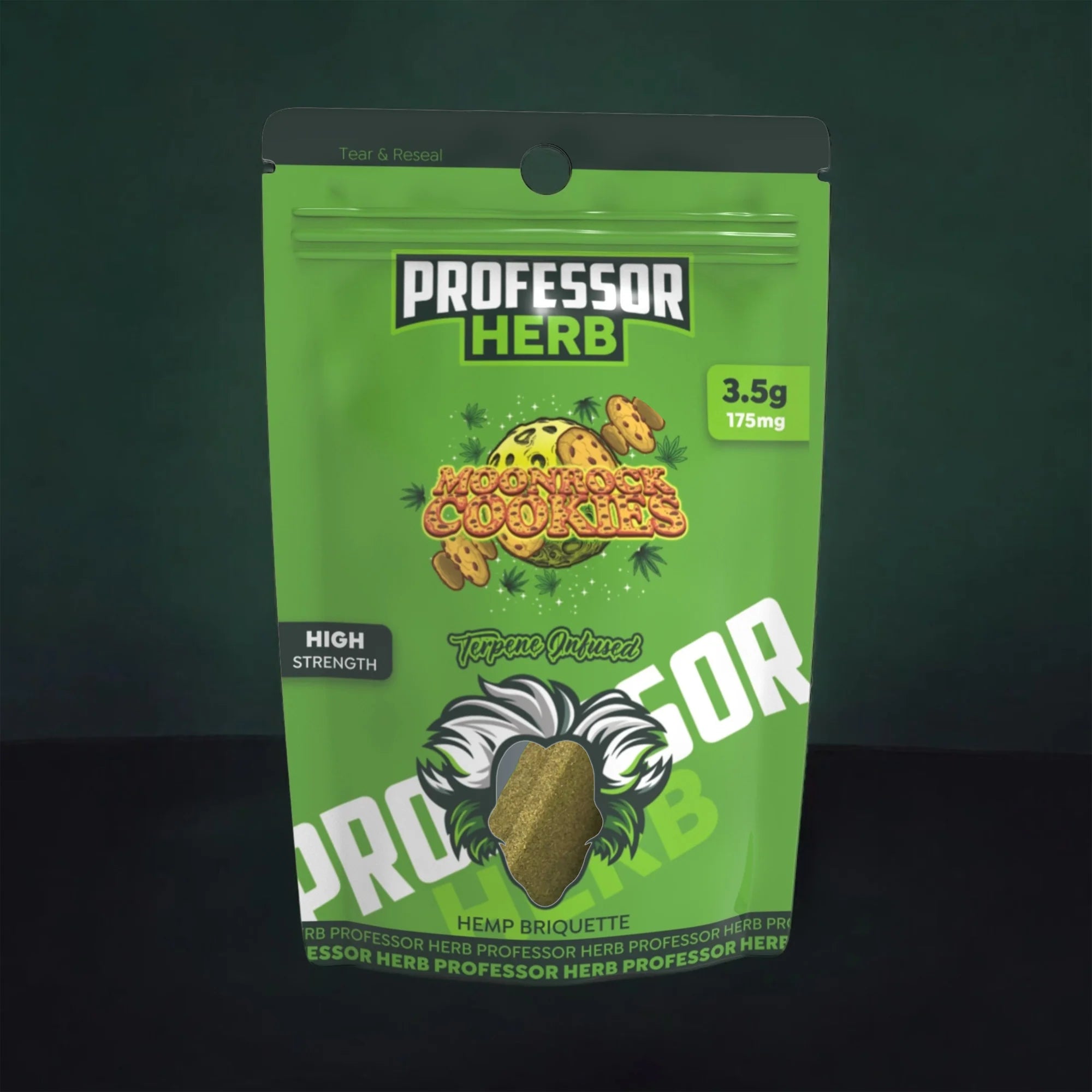 Professor Herb Hemp Briquette Hash (3.5g)