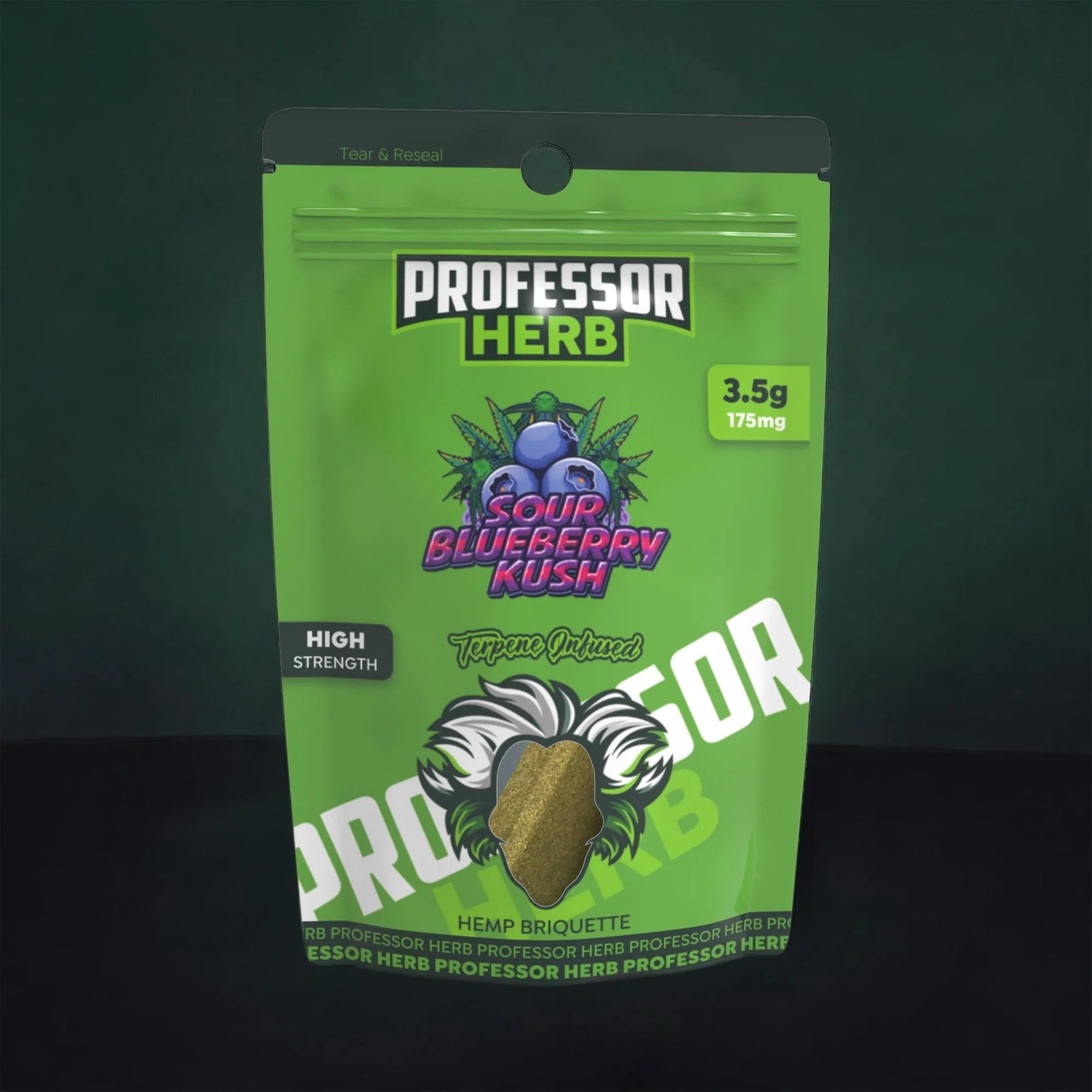Professor Herb Hemp Briquette Hash (3.5g)