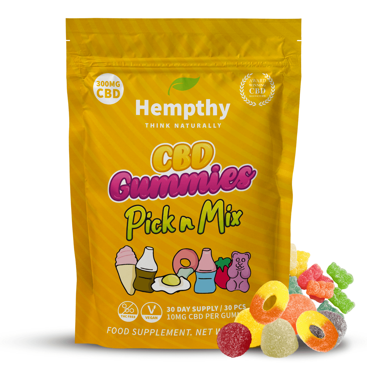 CBD Gummies Pick n Mix Hempthy