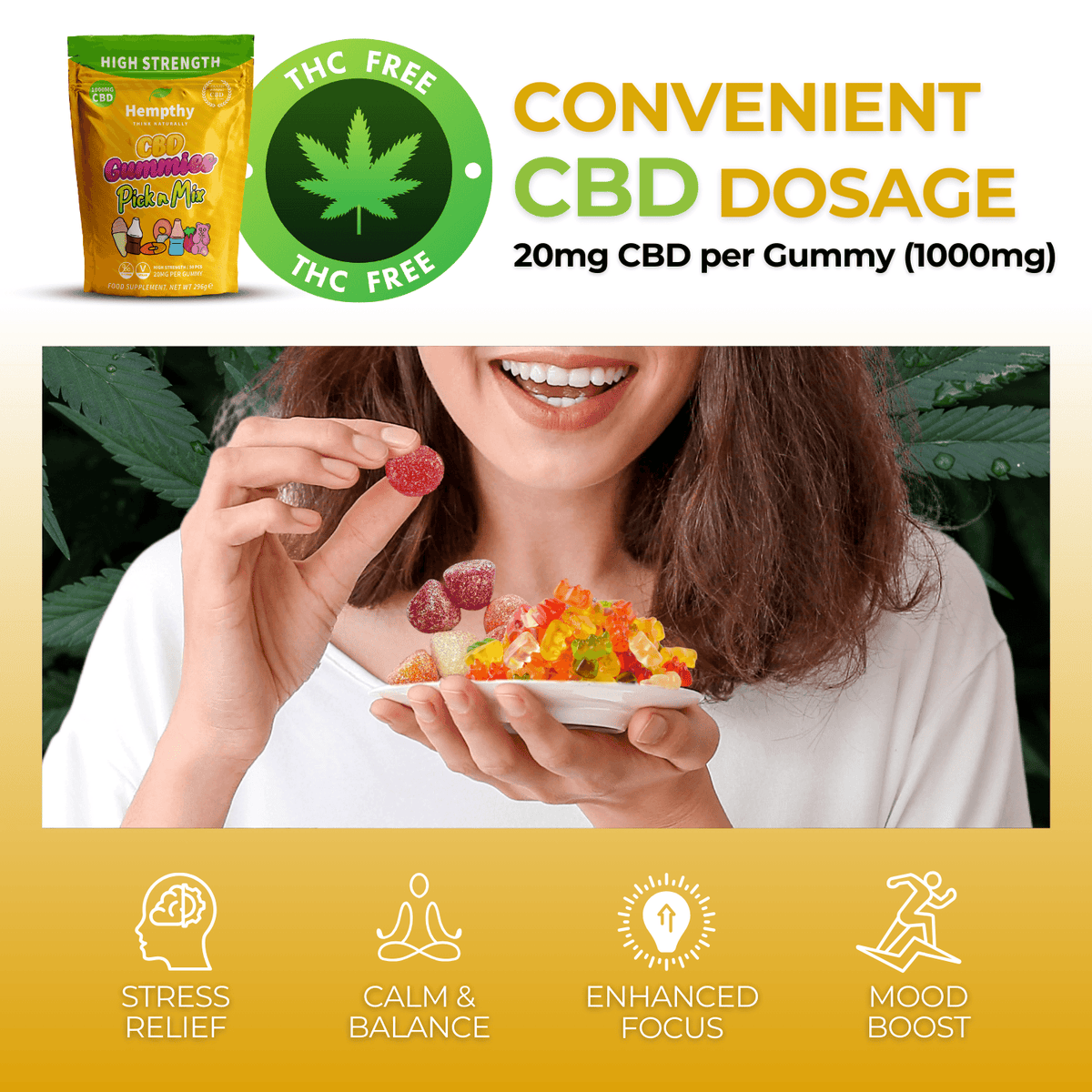 CBD Gummies Pick n Mix Hempthy