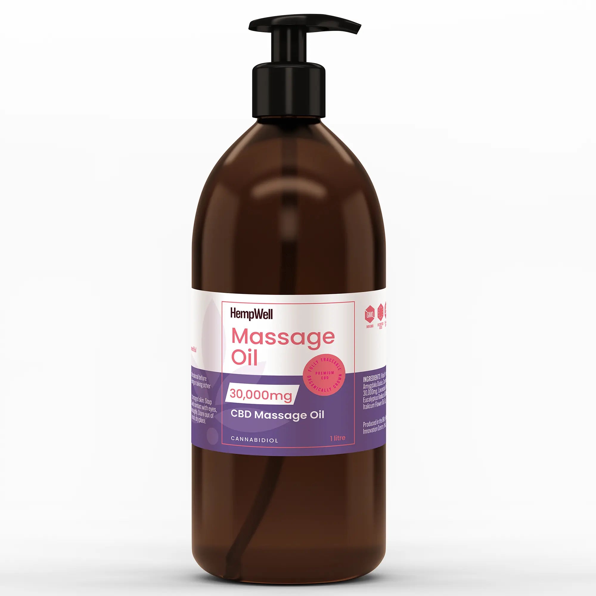 CBD Massage Oil 30,000mg (1 litre)