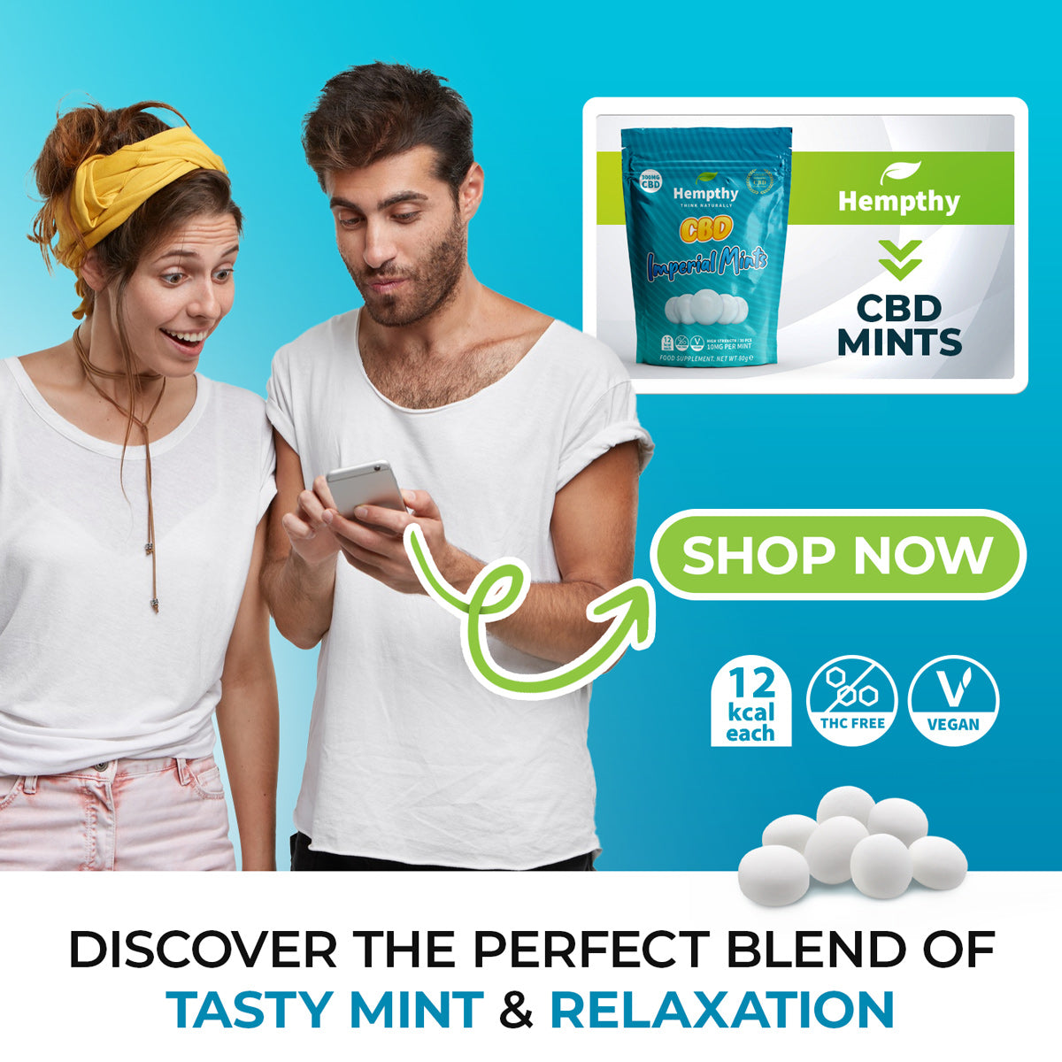 CBD Mint Imperial Sweets Hempthy