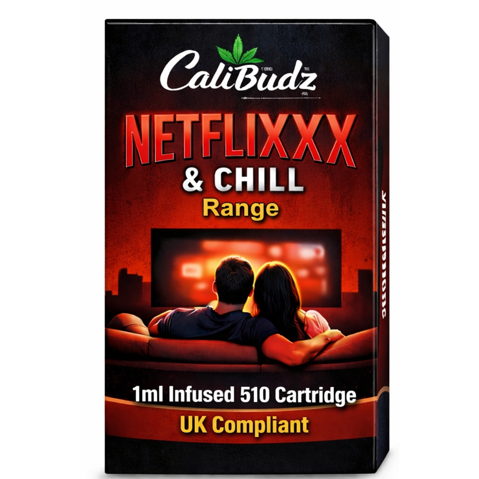 NetFlixxx & Chill Range THCP 1ml Infused Vape Cartridge 510 Compatible