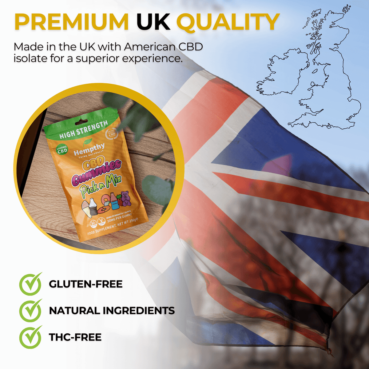 CBD Gummies Pick n Mix Hempthy