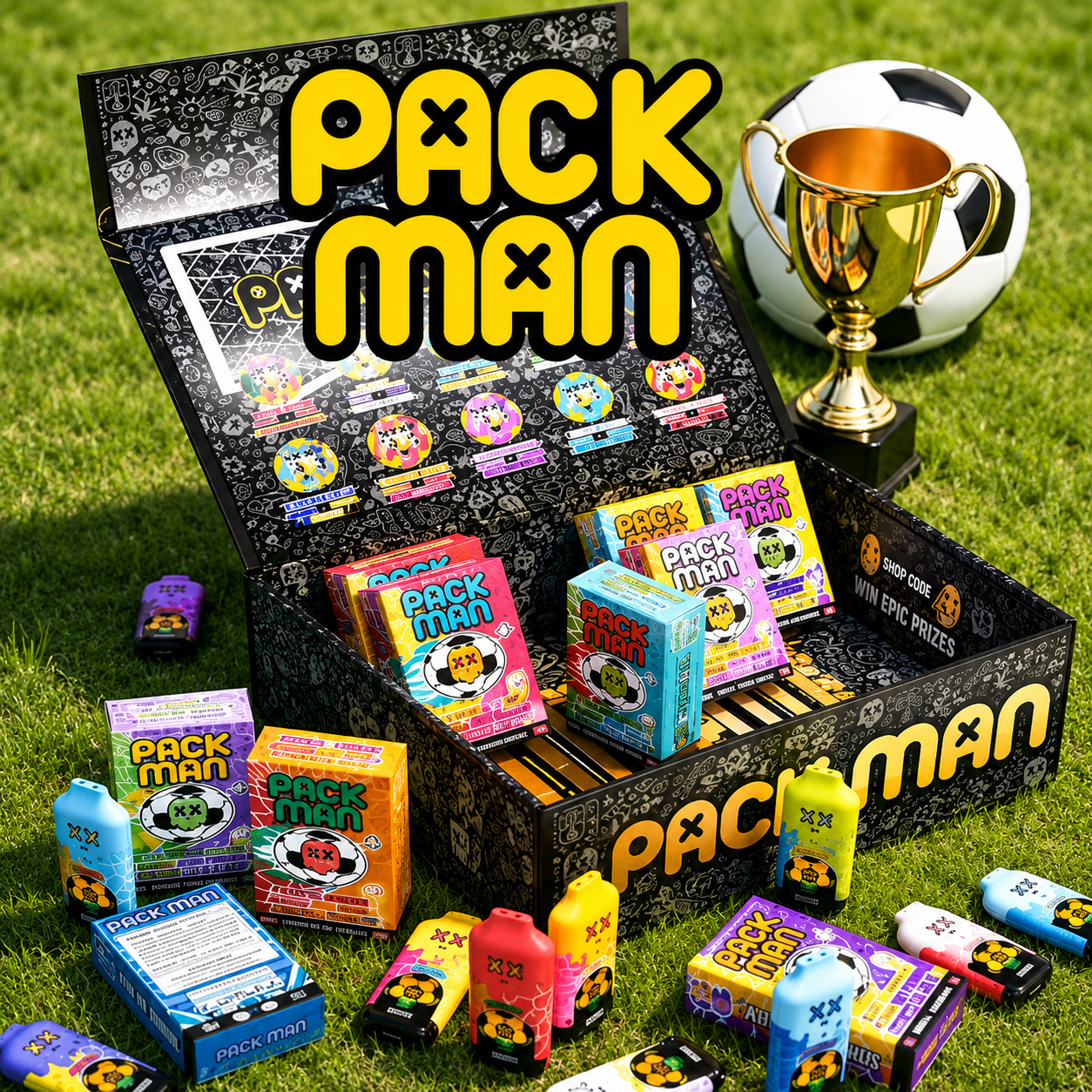 X1 2ML 2026 World Cup Pack Man Colab THCX Pods UK Compliant