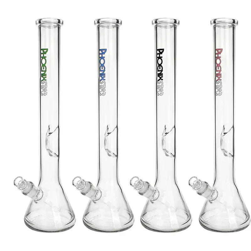 Phoenix Star 17" Straight Glass Beaker Bong
