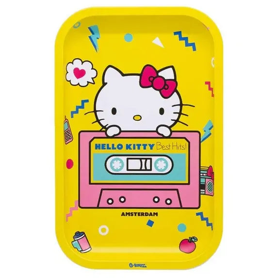 G-Rollz Hello Kitty Medium Rolling Tray - Best Hits