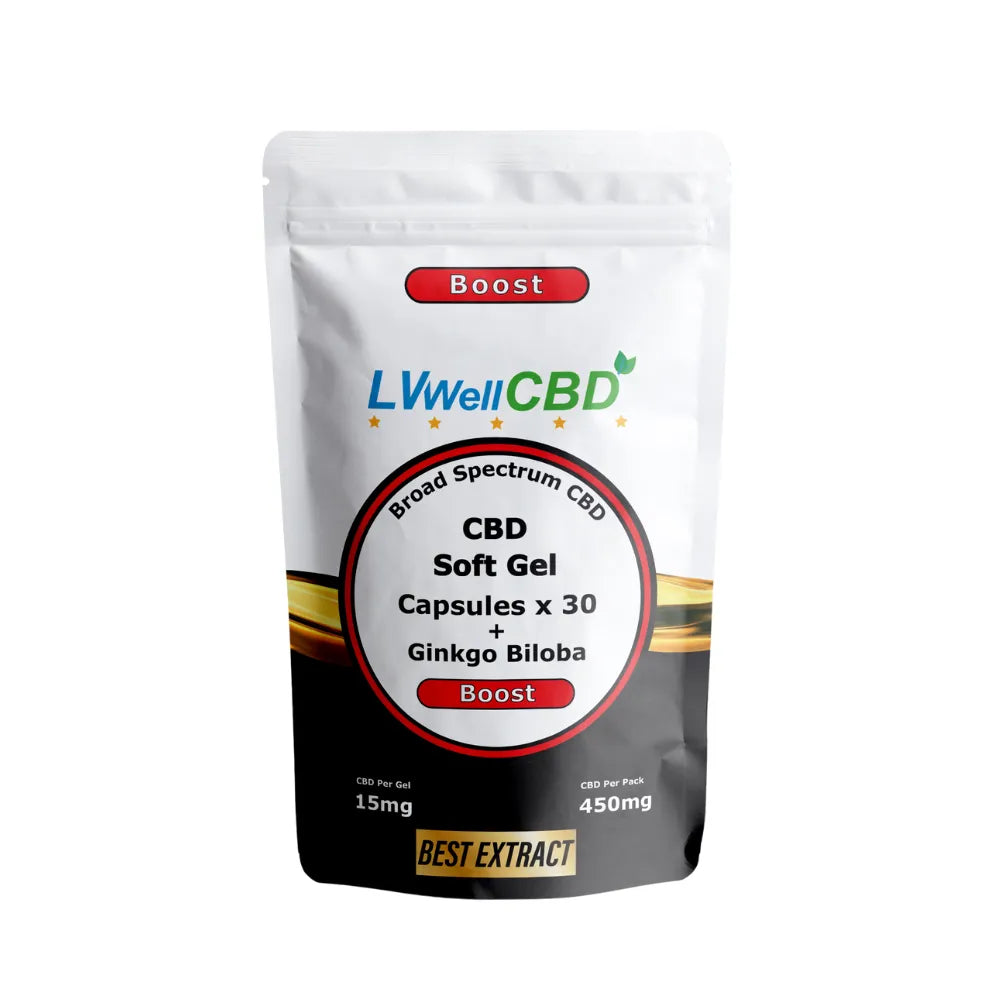 Boost Broad Spectrum CBD Capsules 15mg