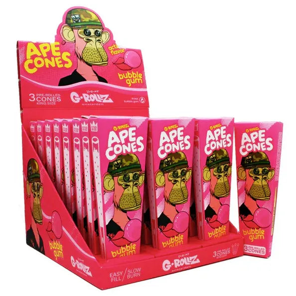 G-Rollz Ape King Size Pre-Rolled Cones