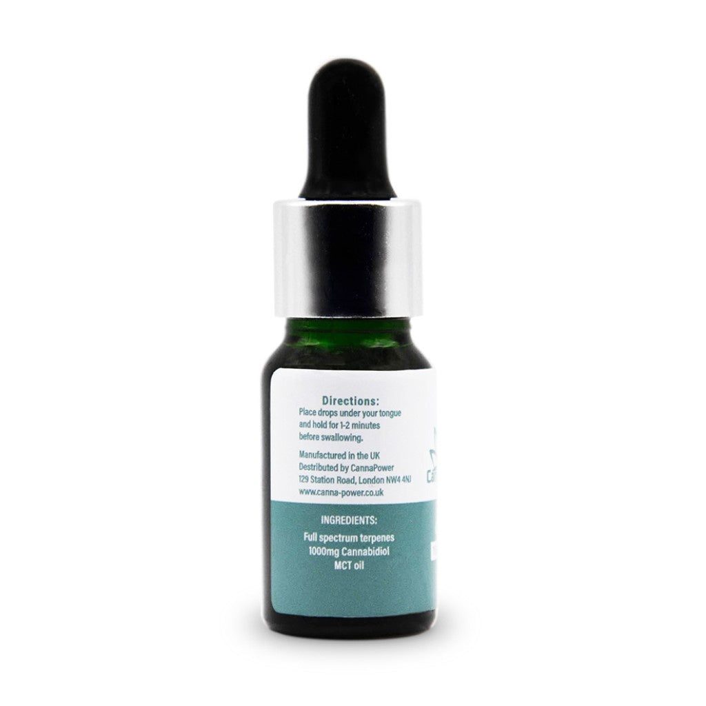 CannaPower 1000mg CBD Oil – 10ml