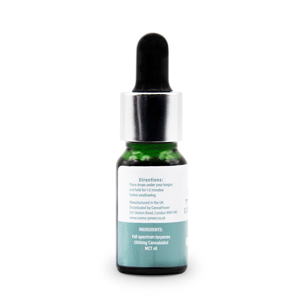 CannaPower 2500mg CBD Oil – 10ml