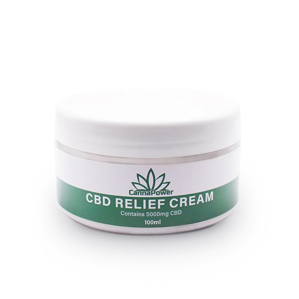 CannaPower CBD Relief Cream 5000mg – 100ml