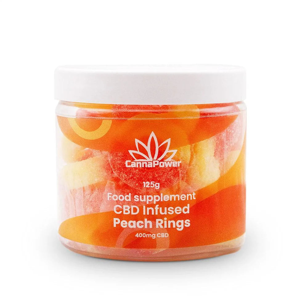 Cannapower CBD Infused Gummies - 400mg - 125g