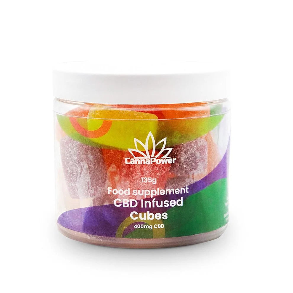 Cannapower CBD Infused Gummies - 400mg - 125g