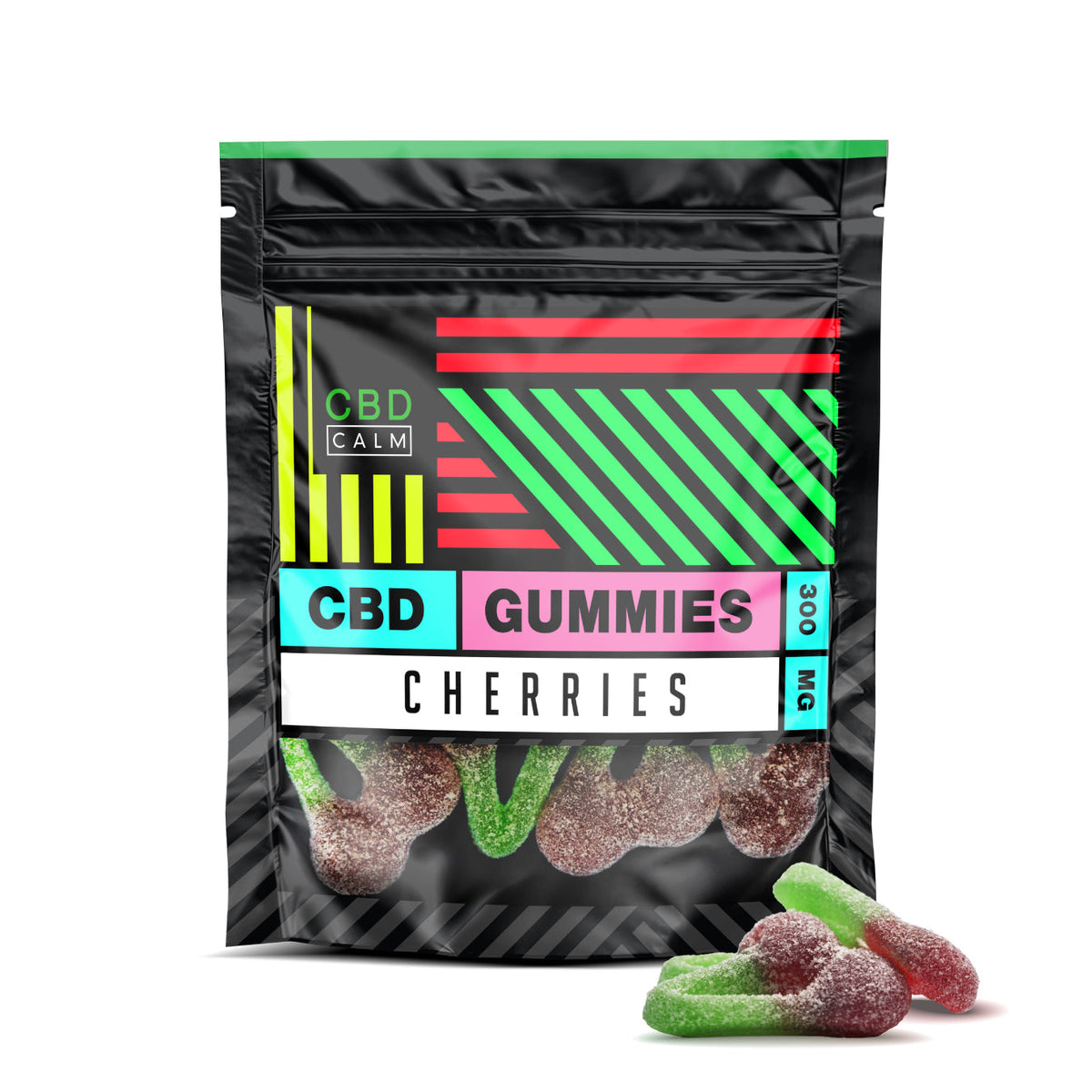300mg Cherries CBD Gummies CBD Calm