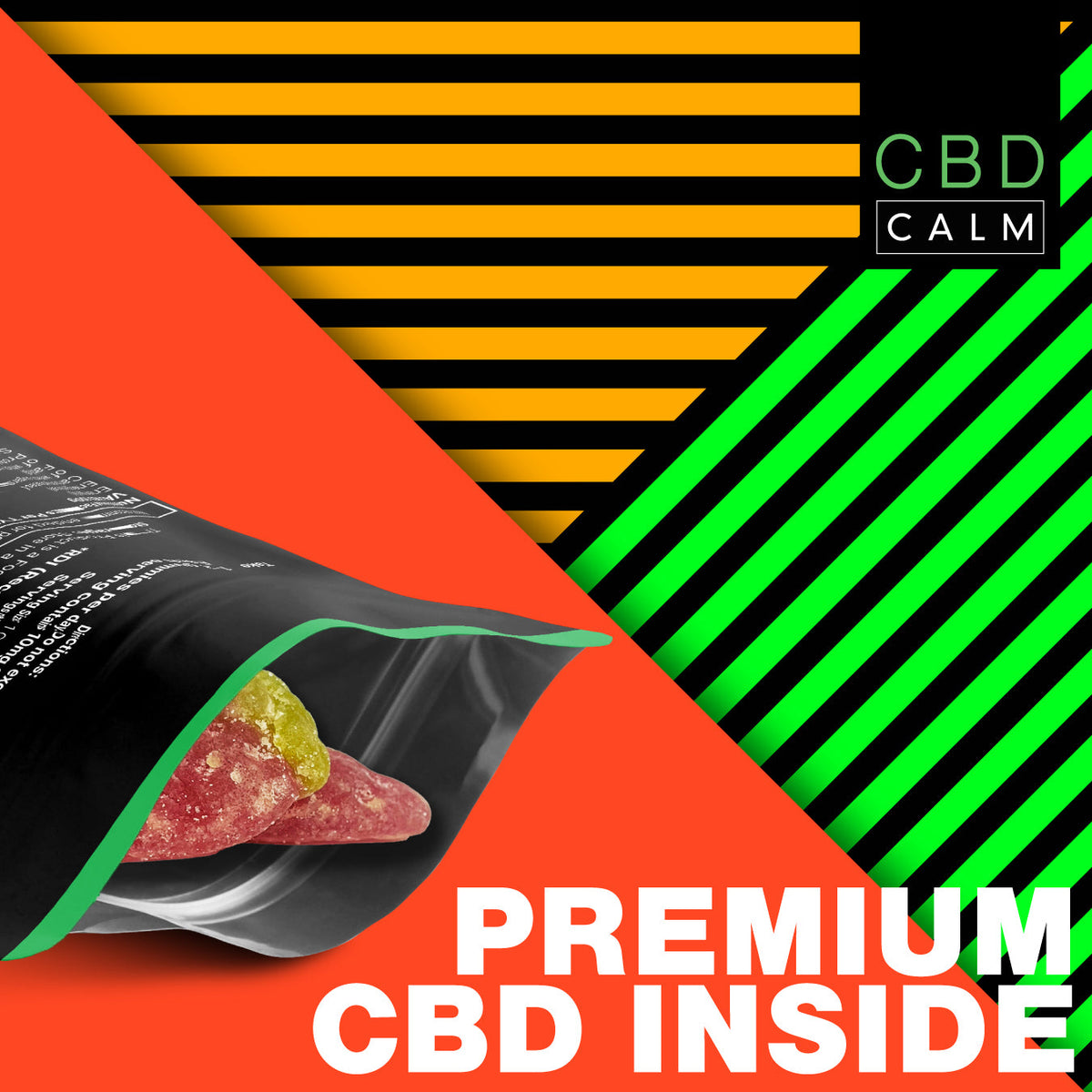 280mg Strawberries Grab Bag CBD Gummies CBD Calm