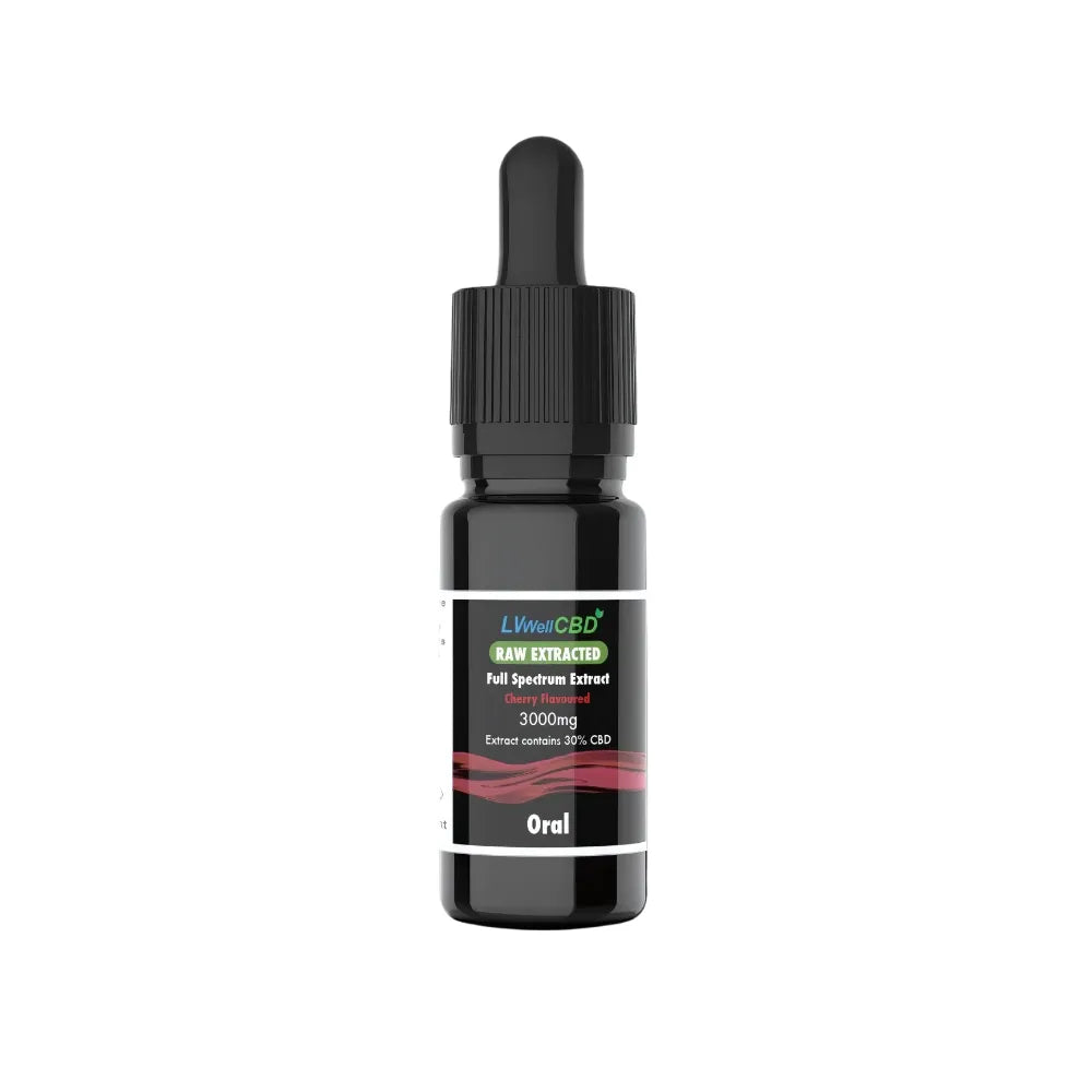 Cherry Raw Full Spectrum Oral CBD Oil