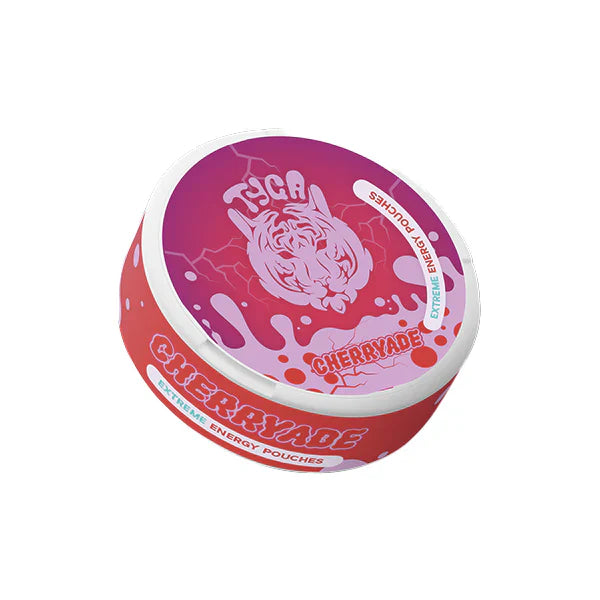 100mg Tyga Extreme Energy Caffeine Pouches - 20 Pouches Per Box