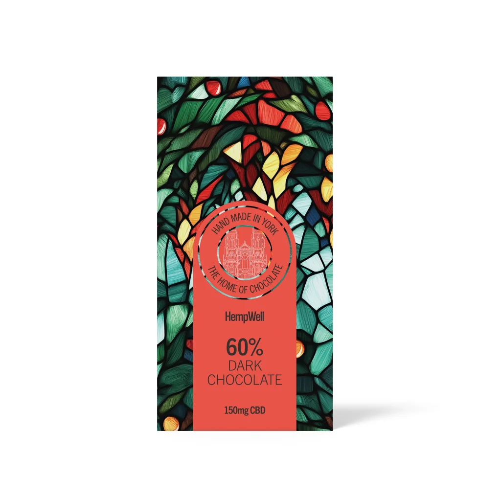 Hempwell CBD Dark Chocolate Bar 150mg CBD