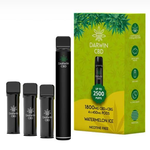 Darwin The Big One 4 In 1 1800mg CBD 2500 Puffs