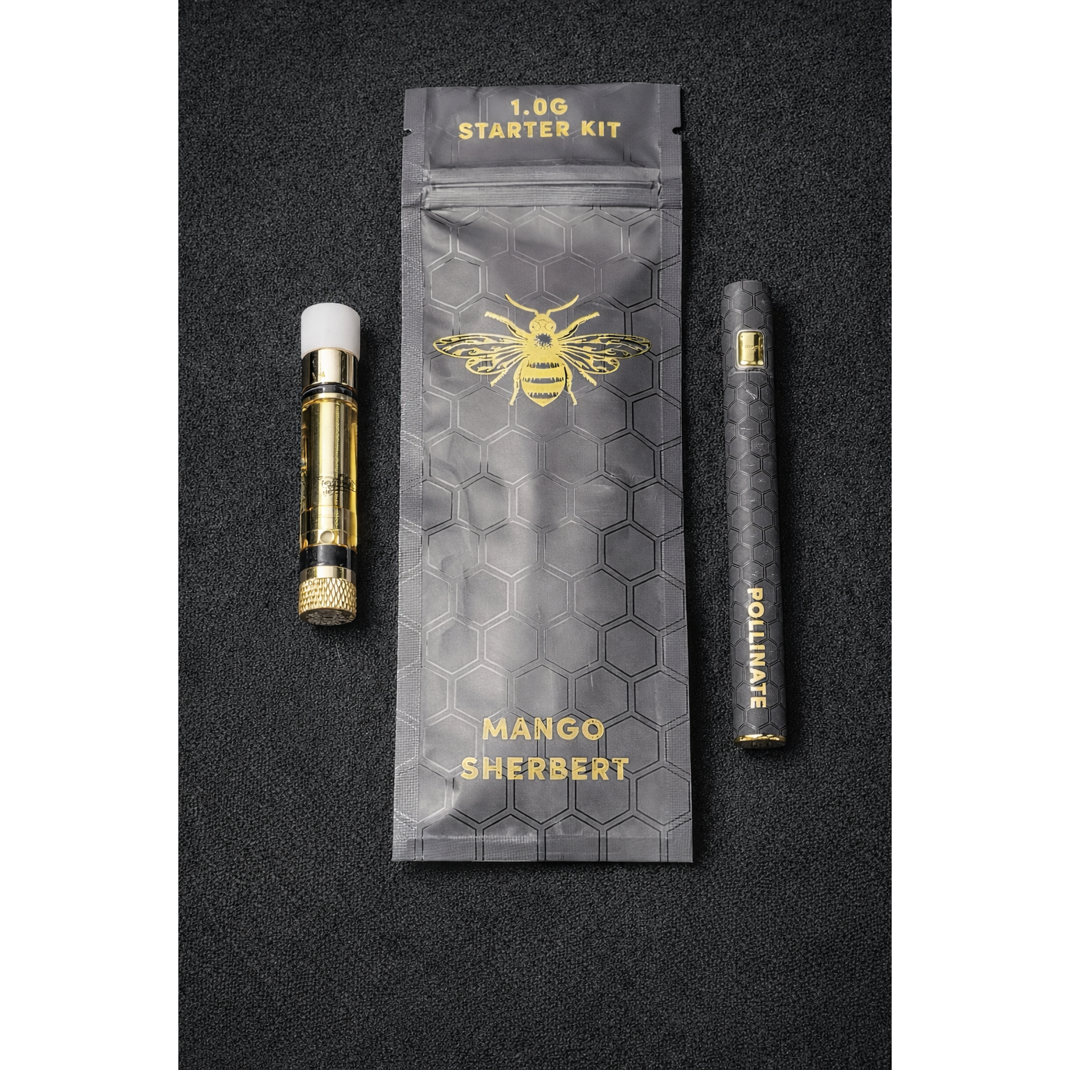 X1 Pollinate 510 HHCP Starter Kit 1ml Cartridge Pod & Battery Unit