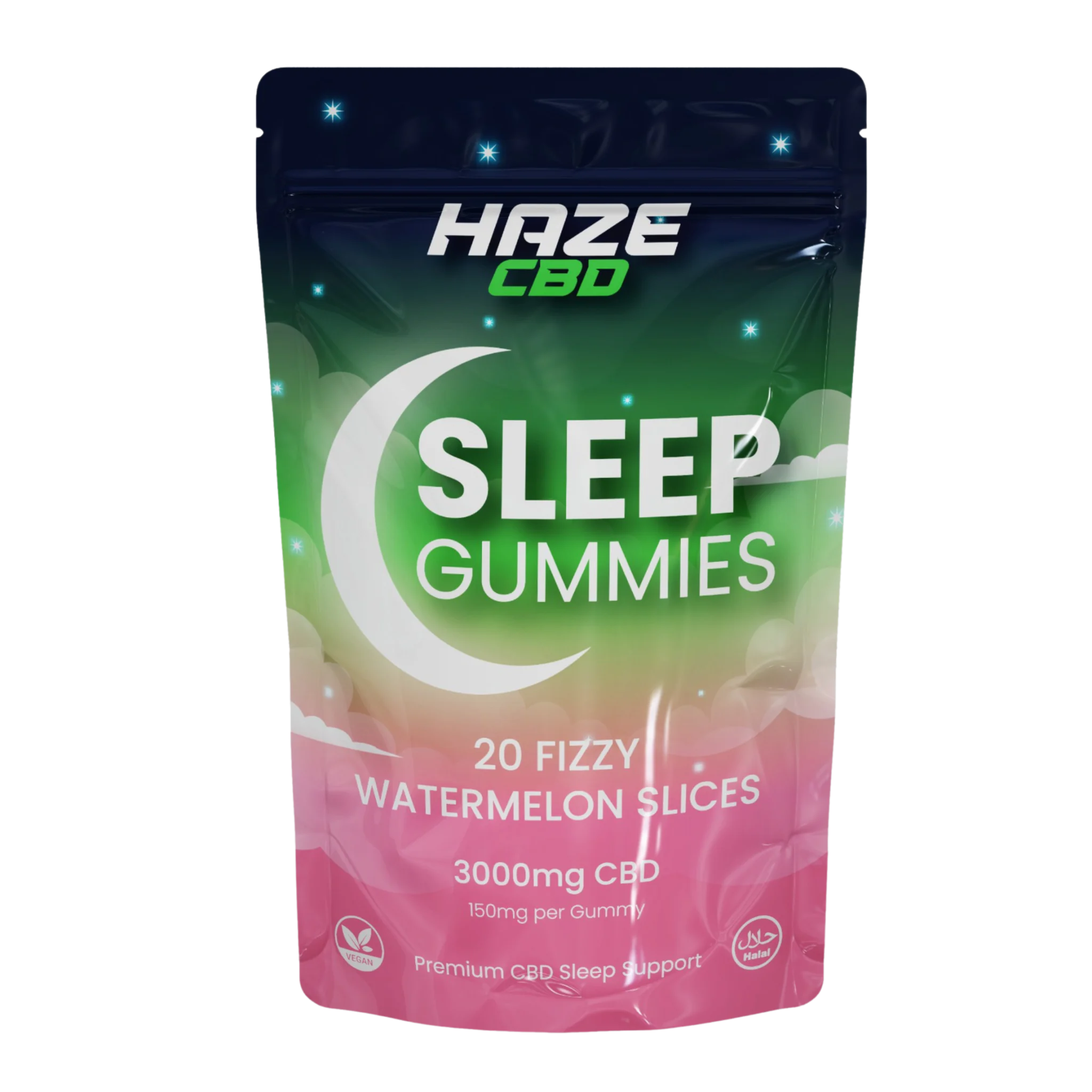 Haze CBD Sleep Night Gummies 3000mg 20 Pcs