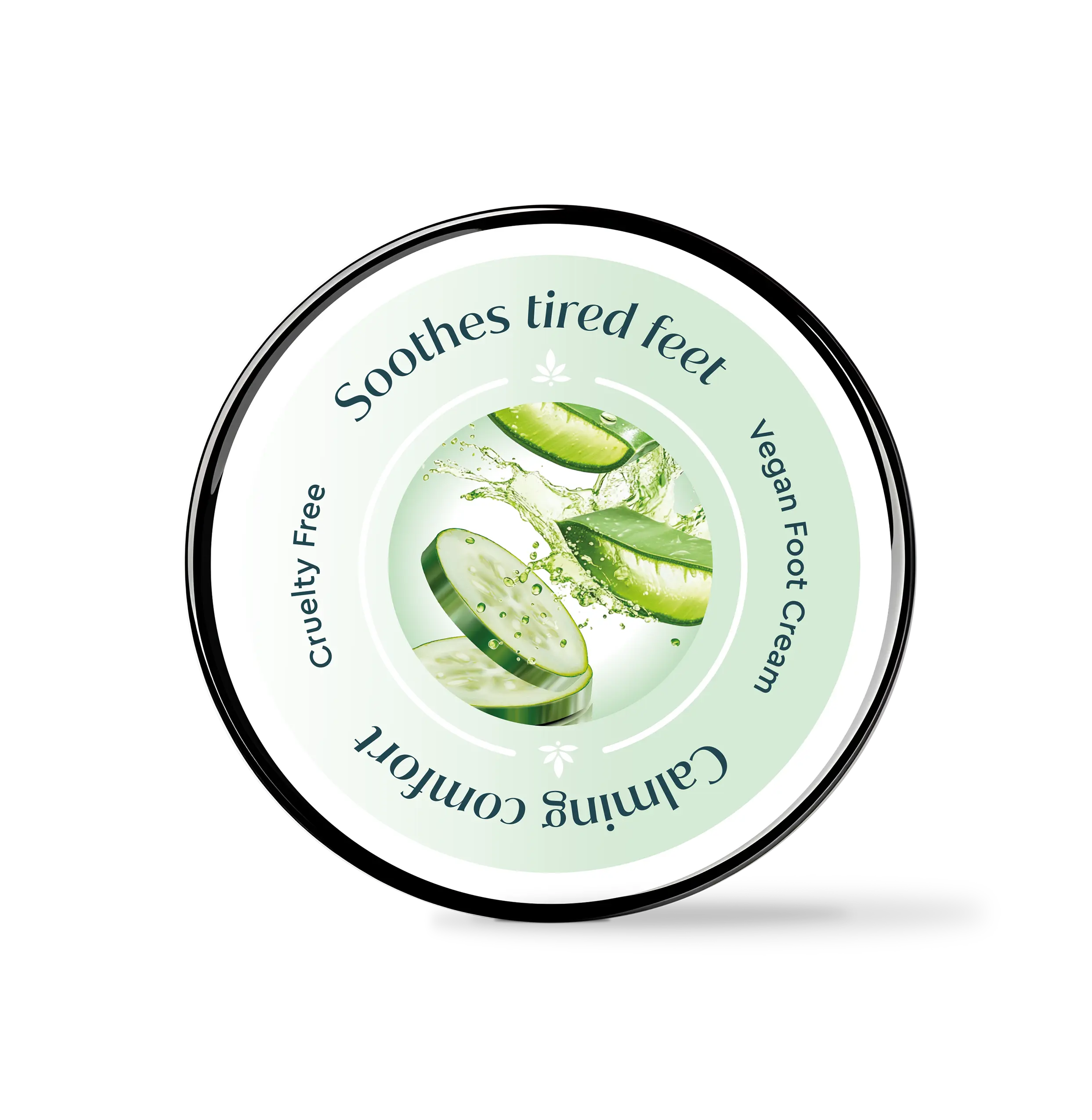CBD Aloe and Cucumber Foot Cream 300mg 200ml