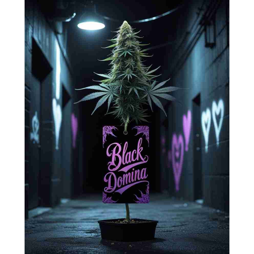 G14 THC Black Domina|Black Domina Feminised Cannabis Seeds