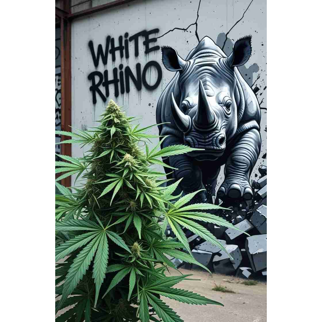 G14 THC White Rhino|White Rhino Cannabis Seeds