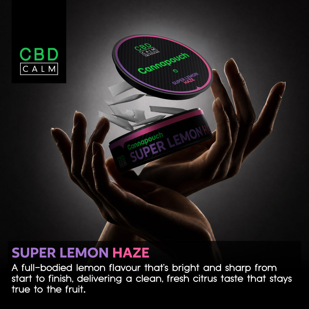 Cannapouch Super Lemon Haze CBD Pouches CBD Calm