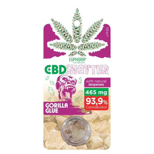 Euphoria CBD Shatter 465mg