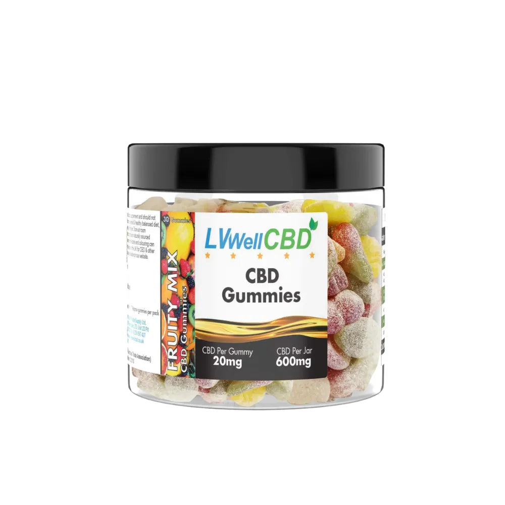 Fruity Mix Broad Spectrum CBD Gummies 20mg