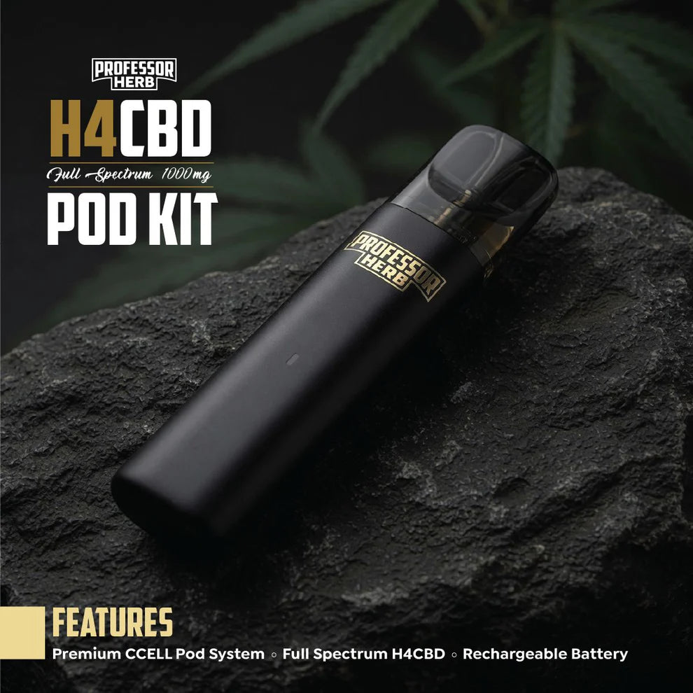 Professor Herb 1000mg H4CBD Full Spectrum 1ml Pod Kit