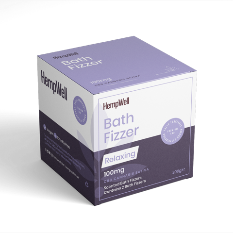 CBD Bath Bomb Lavender – 100mg