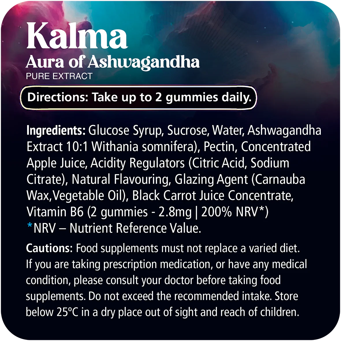 Kalma Ashwagandha Gummies By Inooova 60 Gummies