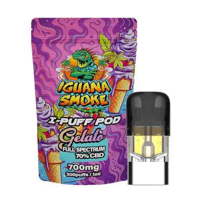 Iguana Smoke I-Puff Replacement Pod 1ml