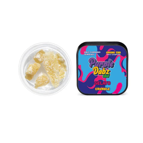 Purple Dabz by Purple Dank 1000mg CBD Crumble 1g