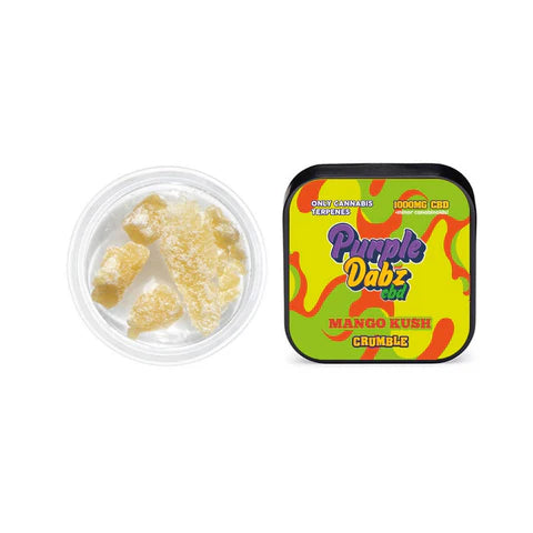 Purple Dabz by Purple Dank 1000mg CBD Crumble 1g