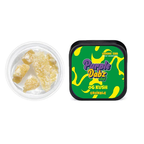 Purple Dabz by Purple Dank 1000mg CBD Crumble 1g