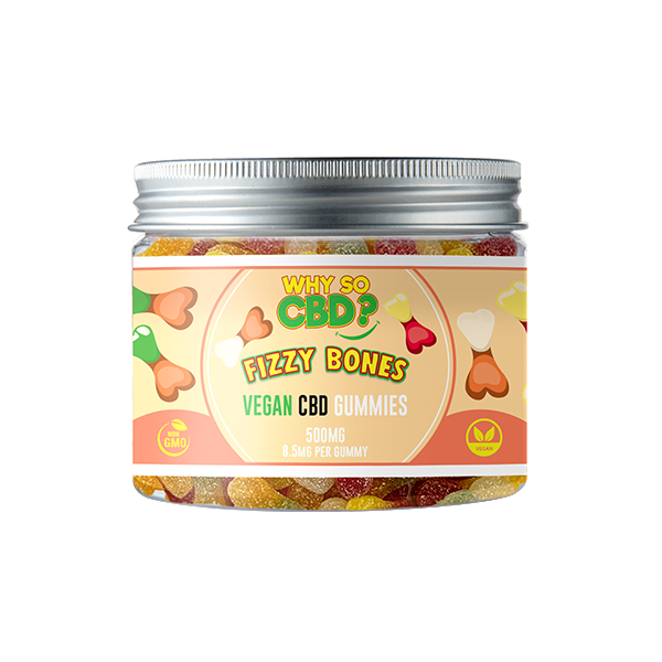 Why So CBD? 500mg Broad Spectrum CBD Small Vegan Gummies