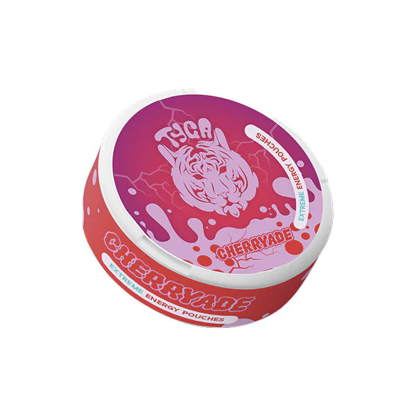 100mg Tyga Extreme Energy Pouches - 20 Pouches Per Can